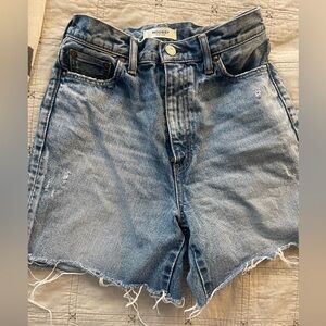 Moussy Vintage Cut Off Denim Shorts